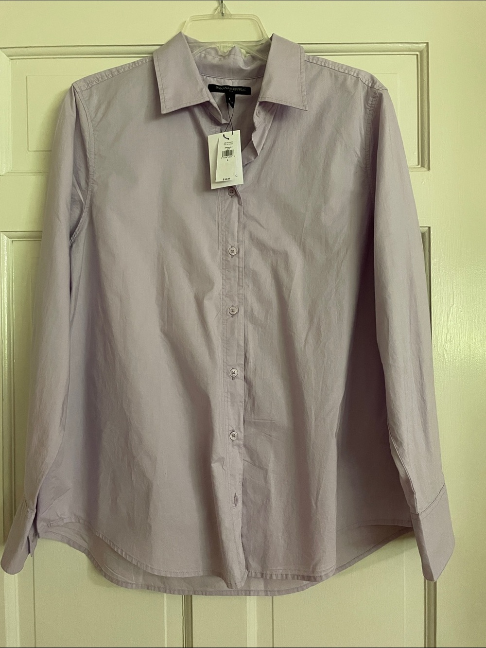 Ladies banana republic large shirt NWT
